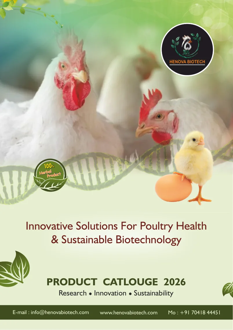 Henova Biotech Product Catalogue cover